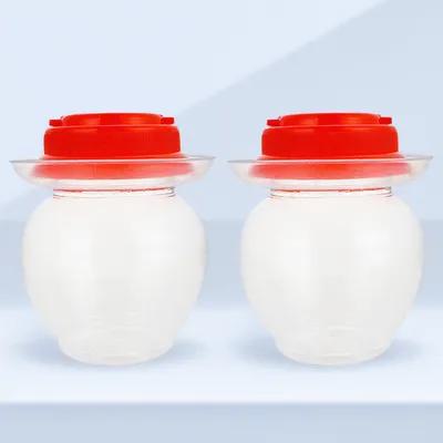 Food Storage Jars & Containers - 2 unidades de potes de plástico