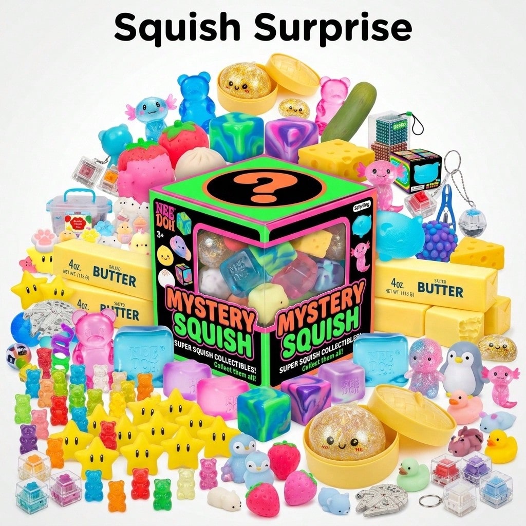 Food Storage And Container - Caixa Surpresa - Brinquedos Squishy de