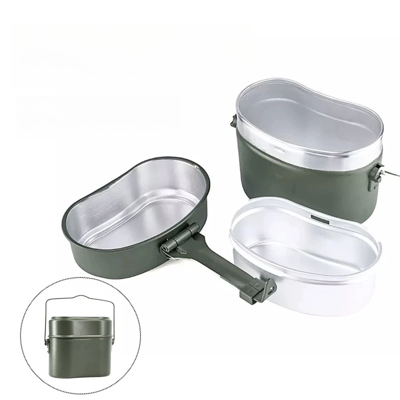 Food Storage Aluminum Containers - Caixa de Almoço Portátil e Hermética