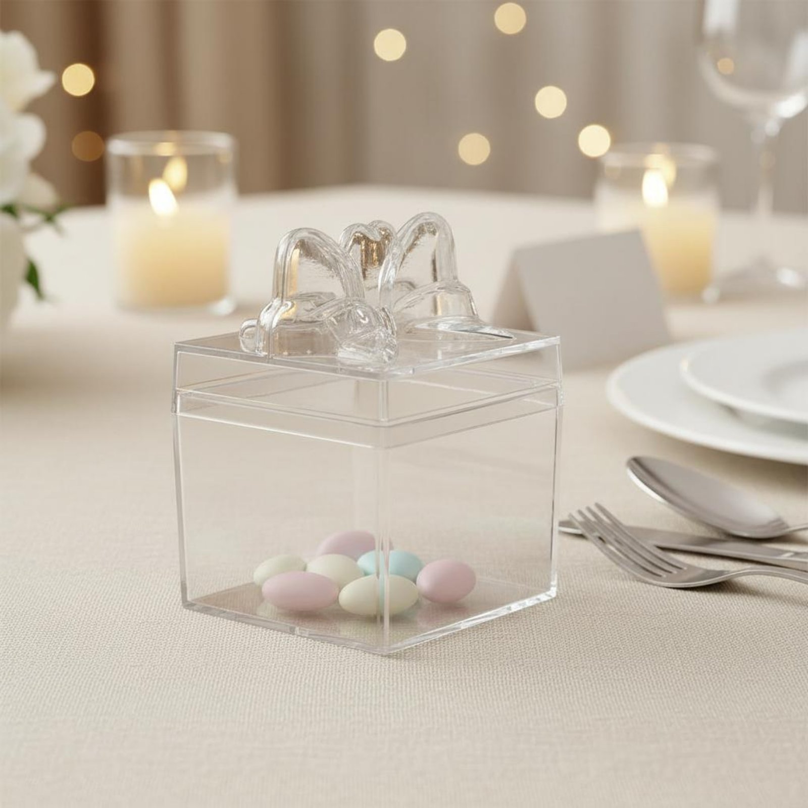 Food Storage And Container - Caixa de Plástico Transparente para Doces