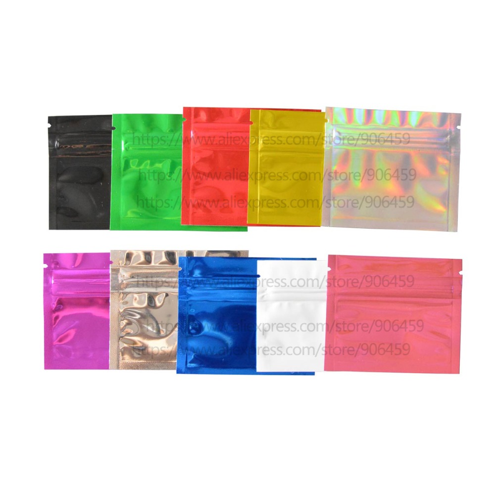 Food Storage Bags Zip Lock Pouch - Colorido Alumínio Foil Zip Lock Bags,Plastic