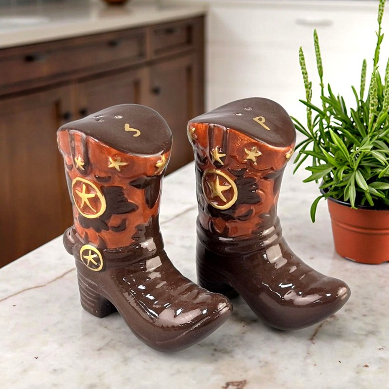 Food Storage Jars & Containers - Botas vintage cerâmica tempero jar conjunto