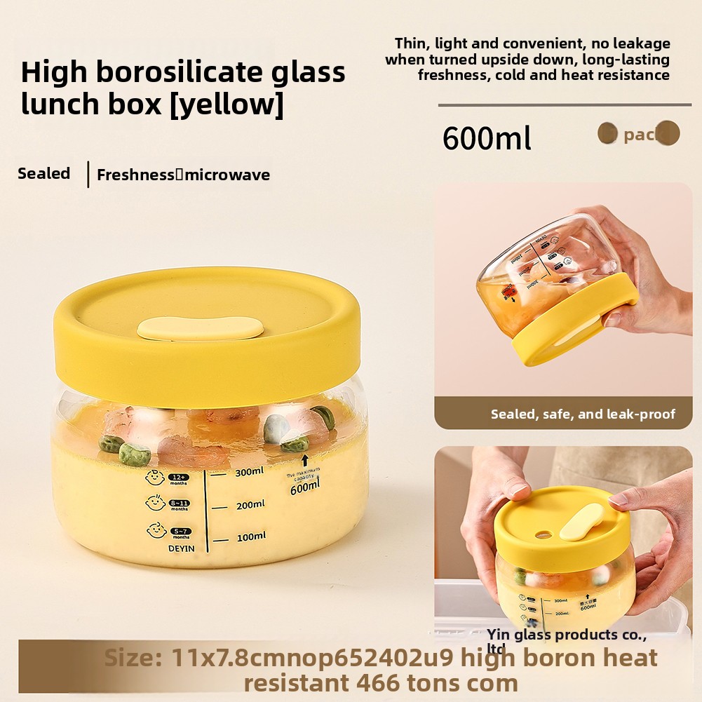 Food Storage Lunch Box - Recipiente de armazenamento de alimentos de