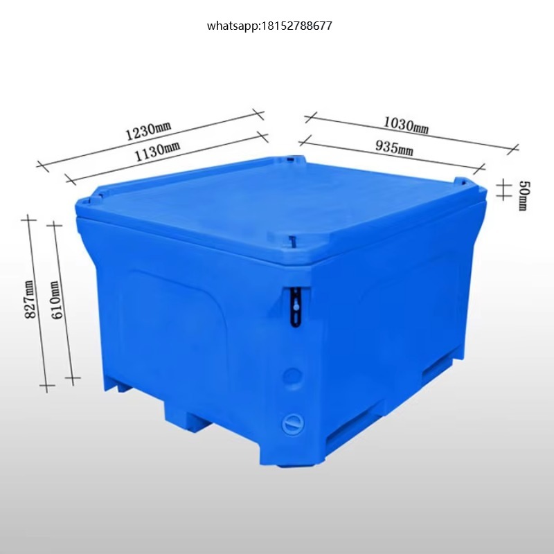 Food Storage Usa - Caixa Plástica Rotomoldada Isolada de 660L