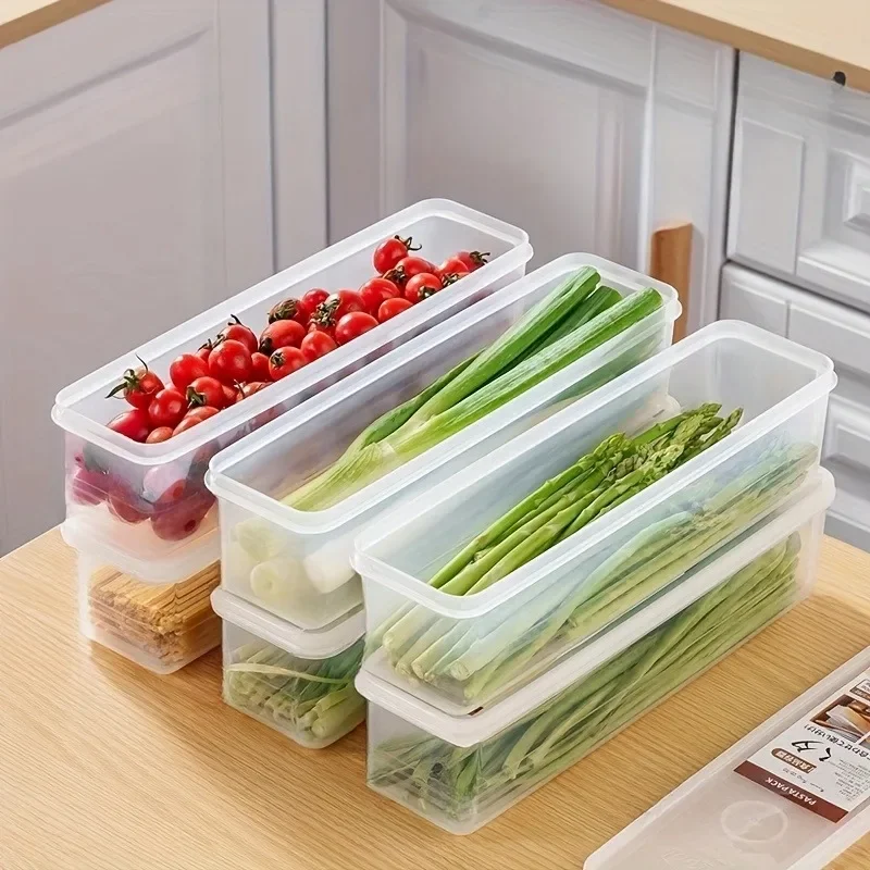Grandes recipientes retangular - Stackable Pantry Bin avaliação e preço