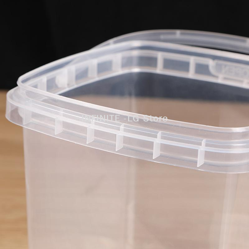 Balde de plástico 500/1000 ml  - Food Storage Plastic Containers With Lids avaliação e preço