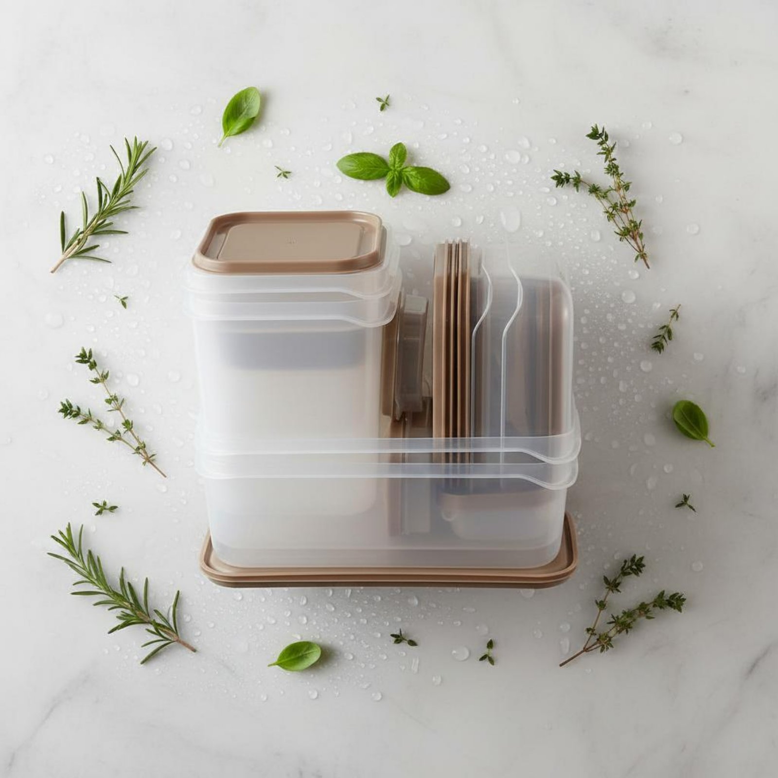 Conjunto de 17 Caixas de Armaz - Food Storage Plastic Containers With Lids avaliação e preço
