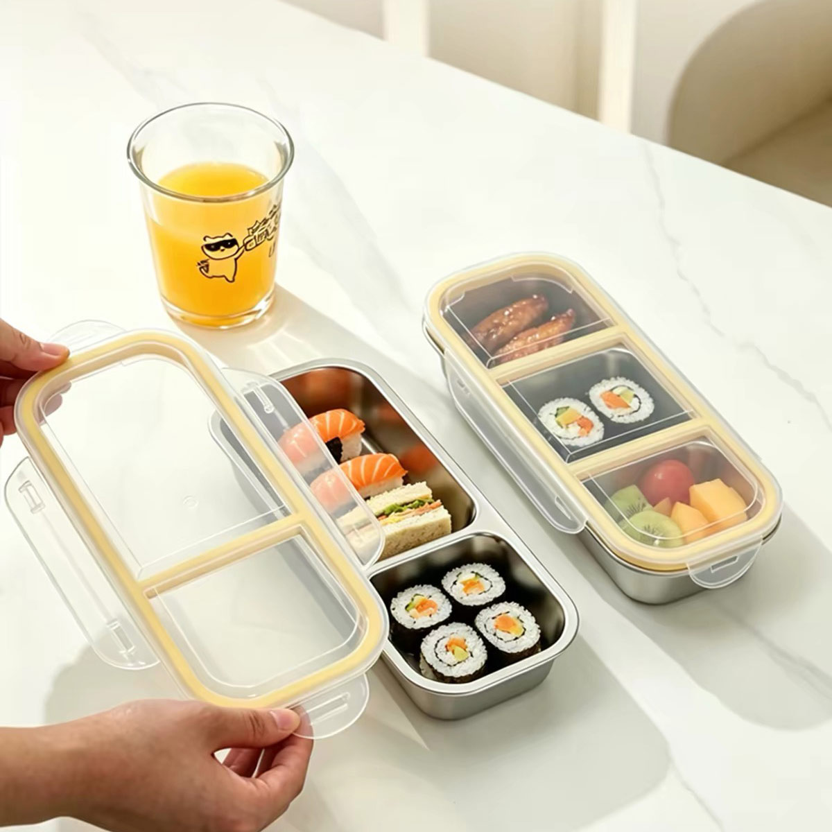 Recipiente de armazenamento de - Food Storage Square Containers avaliação e preço