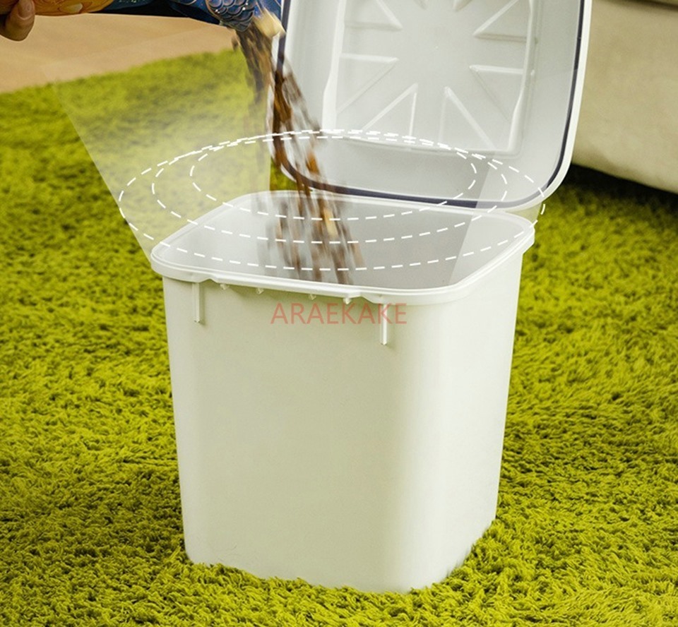 Balde de comida para gatos, ar - Food Storage For Dog avaliação e preço