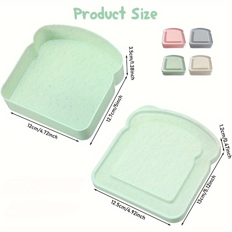 1pc caixas bento, recipientes  - Food Storage Plastic Containers With Lids avaliação e preço