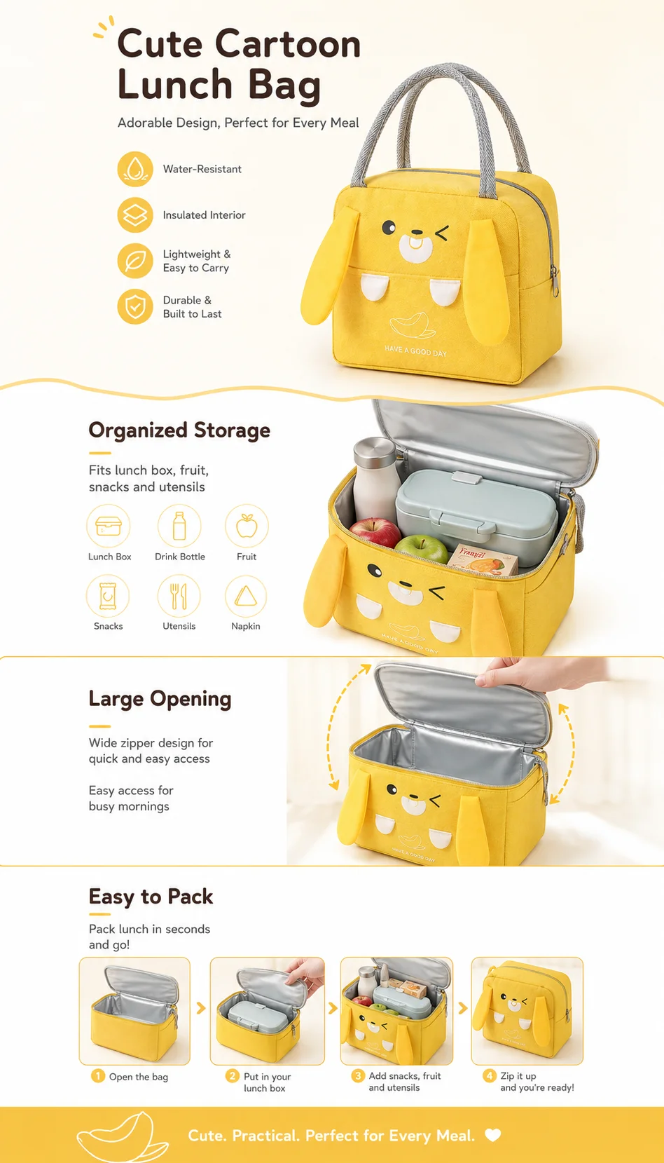 Bolsa Térmica Portátil de Dese - Food Storage In Cooler avaliação e preço