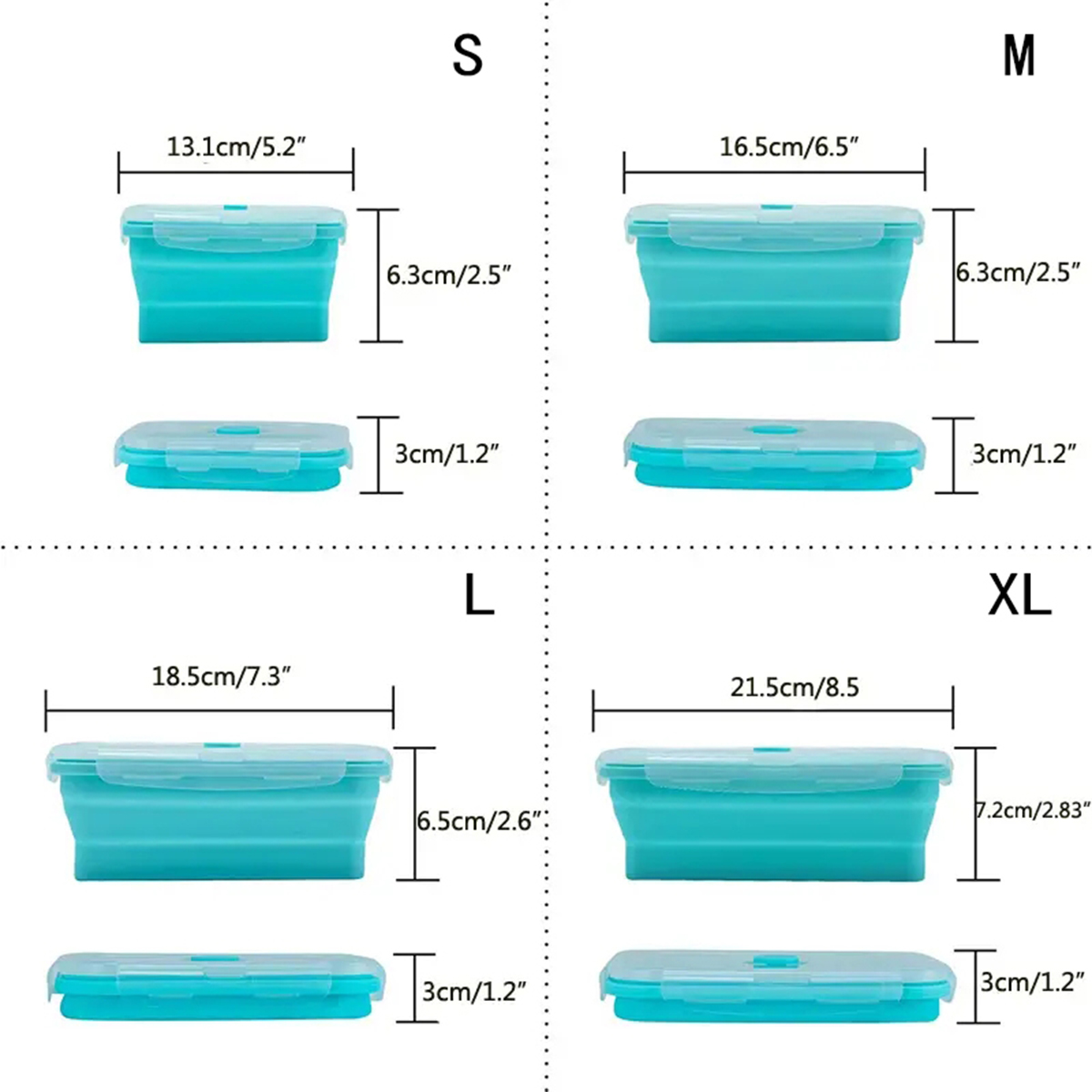 Recipiente de Armazenamento de - Food Storage Lunch Box avaliação e preço