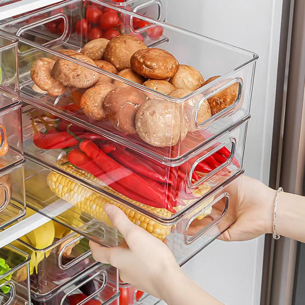 Caixa Organizadora de Itens Pe - Stackable Pantry Bin avaliação e preço