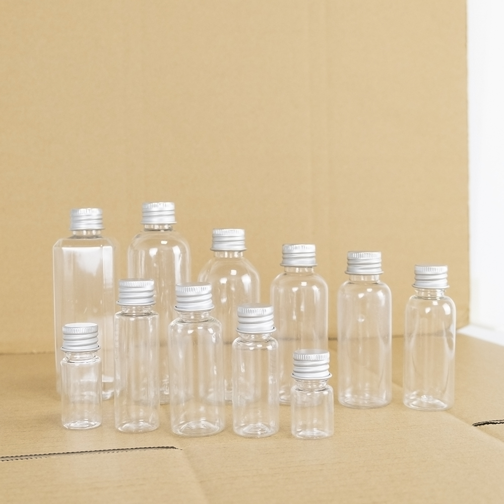 100 garrafas plásticas dos pce - Food Storage Aluminum Containers avaliação e preço