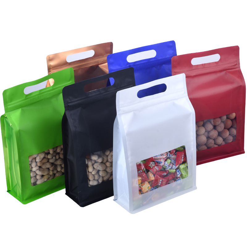 Bolsa de embalagem quadrada co - Food Storage Bags Zip Lock Pouch avaliação e preço