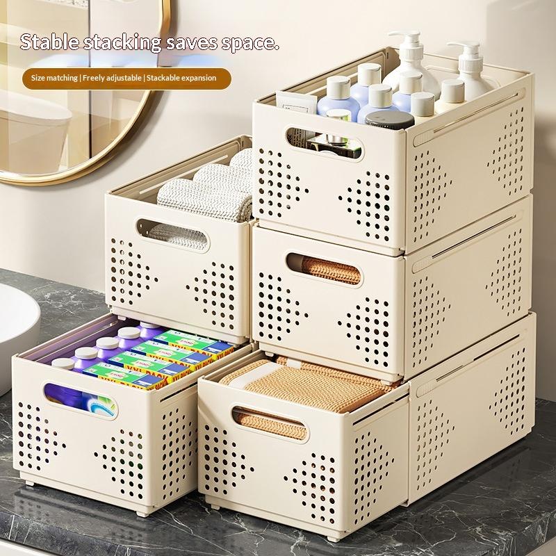 ● Caixa organizadora retrátil  - Stackable Pantry Bin avaliação e preço