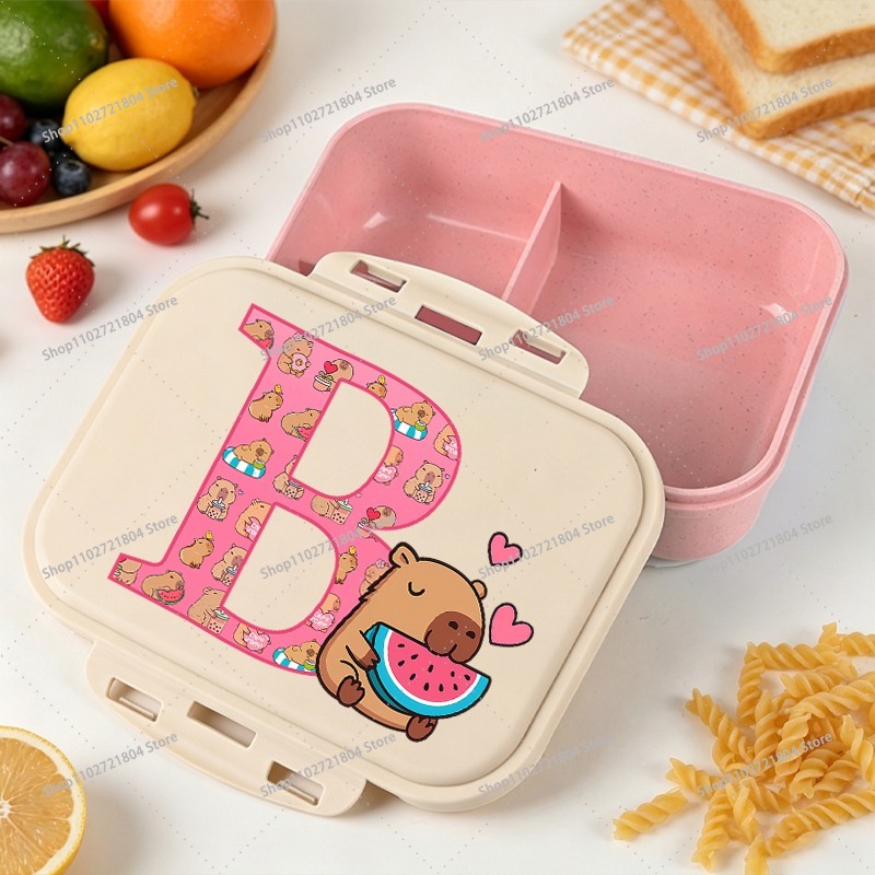 Lancheira Capibara de Grande C - Food Storage Square Containers avaliação e preço