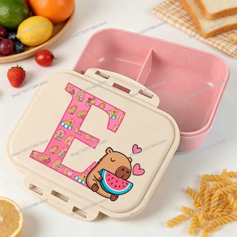 Lancheira Capibara de Grande C - Food Storage Square Containers avaliação e preço