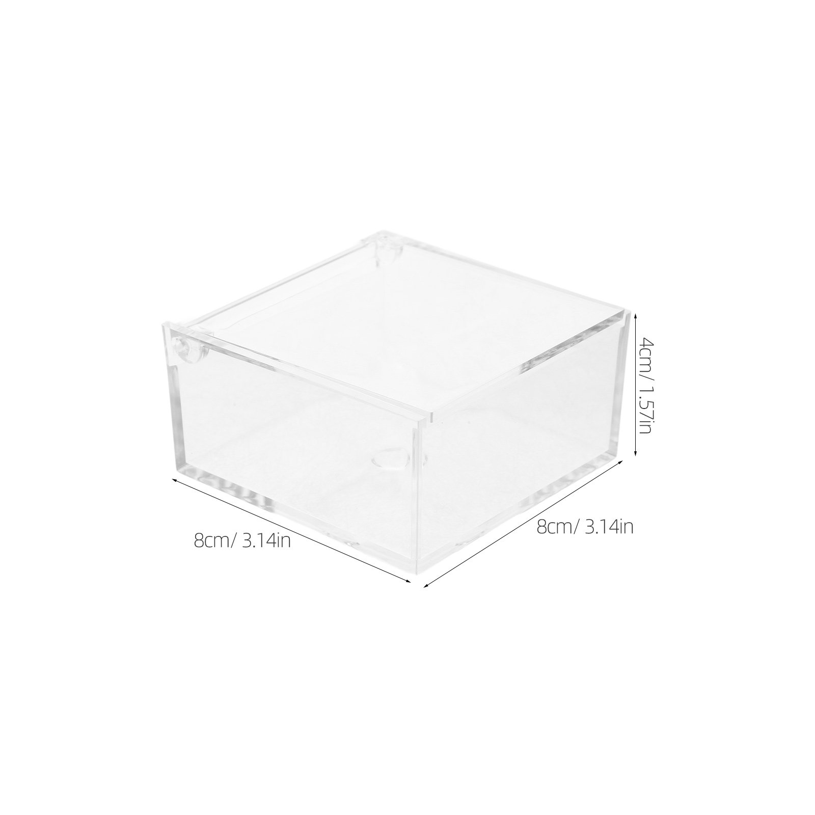 Caixa de Exibição Transparente - Food Storage Acrylic Containers avaliação e preço