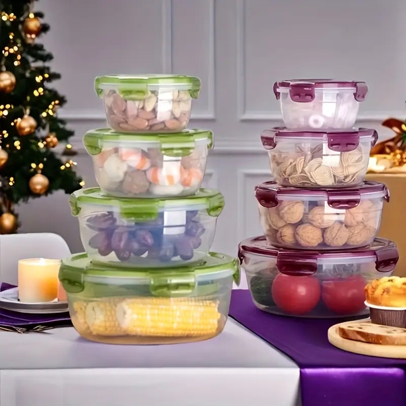 4 Recipientes Plásticos para A - Food Storage Lunch Box avaliação e preço