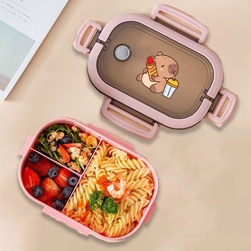 Capivara bento lancheira anime - Food Storage And Container avaliação e preço