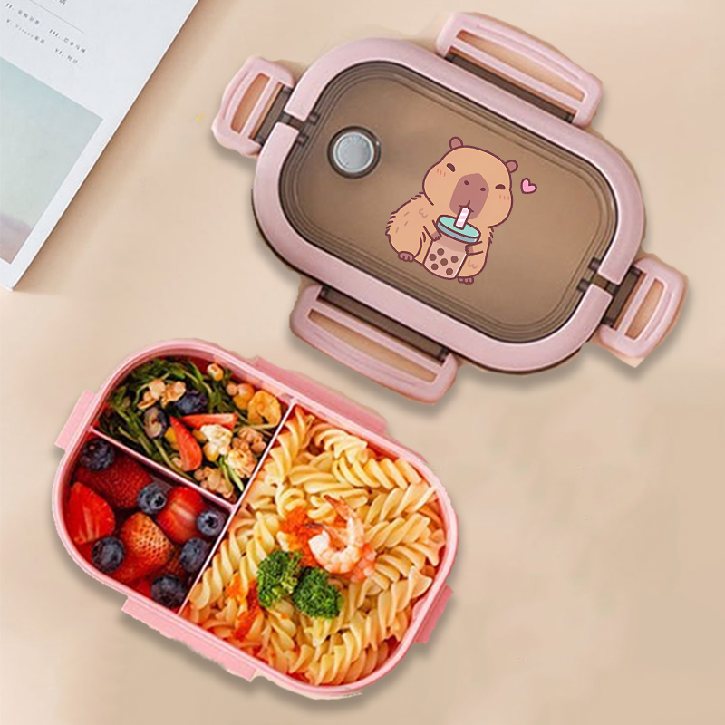Capivara bento lancheira anime - Food Storage And Container avaliação e preço