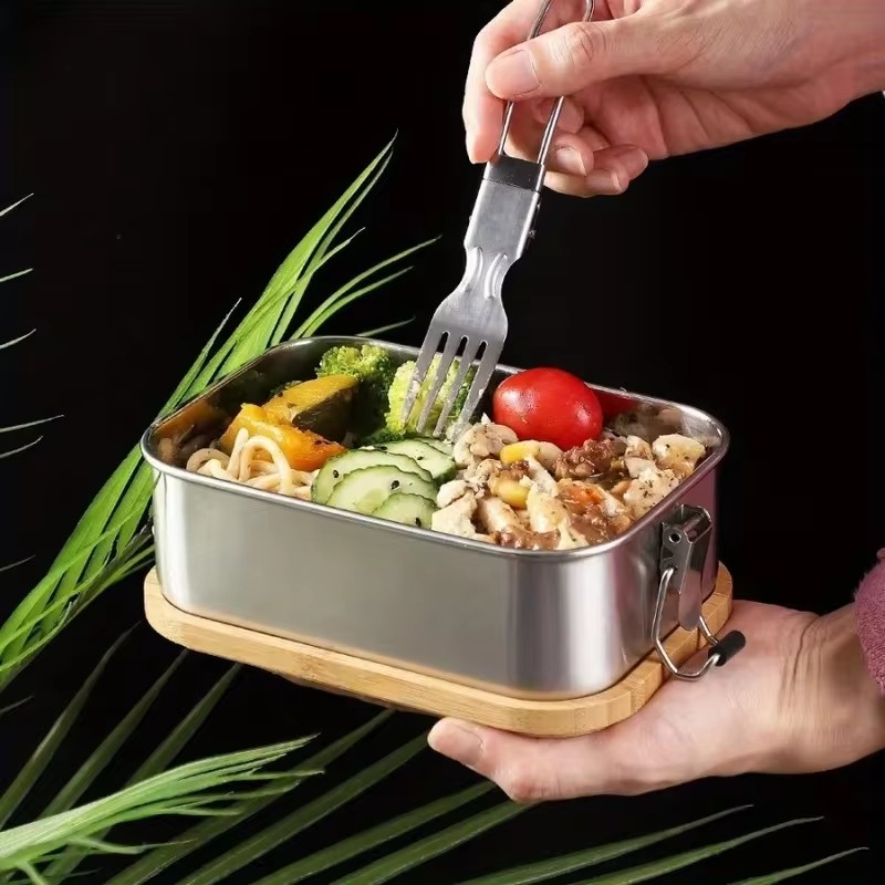 Marmita Durável de Aço Inoxidá - Food Storage Lunch Box avaliação e preço