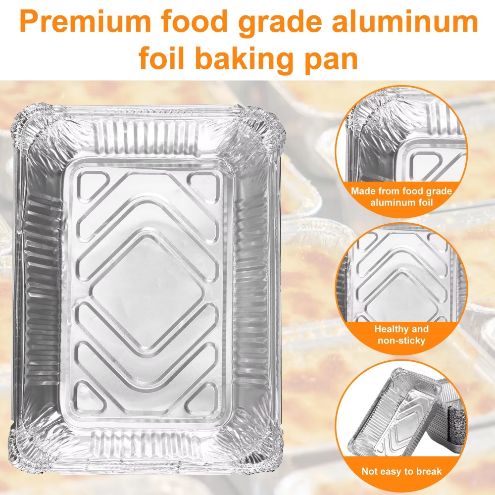 Recipientes descartáveis de fo - Food Storage Aluminum Containers avaliação e preço