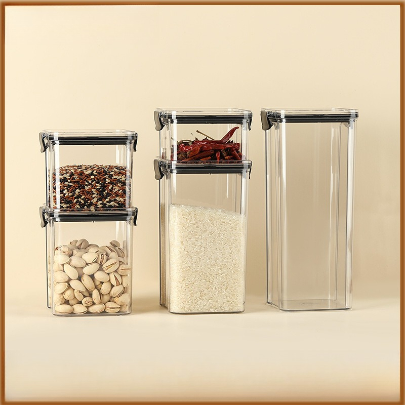 1 unidade de pote de armazenam - Food Storage Square Containers avaliação e preço