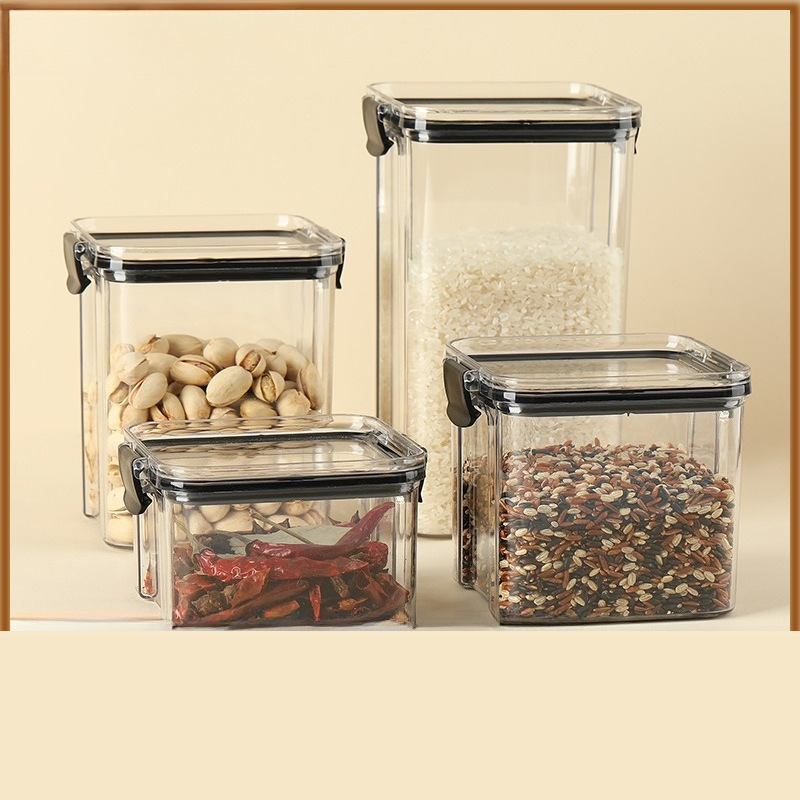 1 unidade de pote de armazenam - Food Storage Square Containers avaliação e preço
