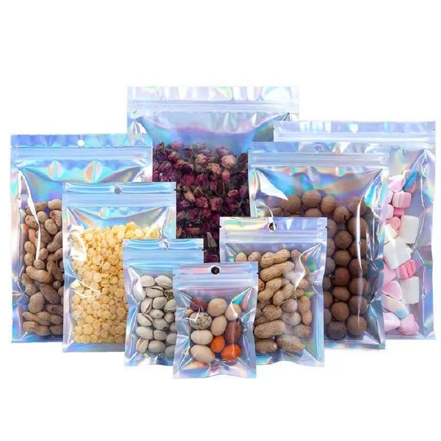 100 pçs sacos à prova de cheir - Food Storage Bags Zip Lock Pouch avaliação e preço