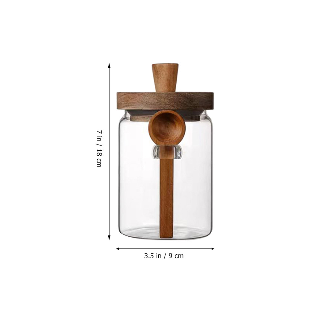 Pote de Vidro Transparente par - Food Storage Jars & Containers avaliação e preço