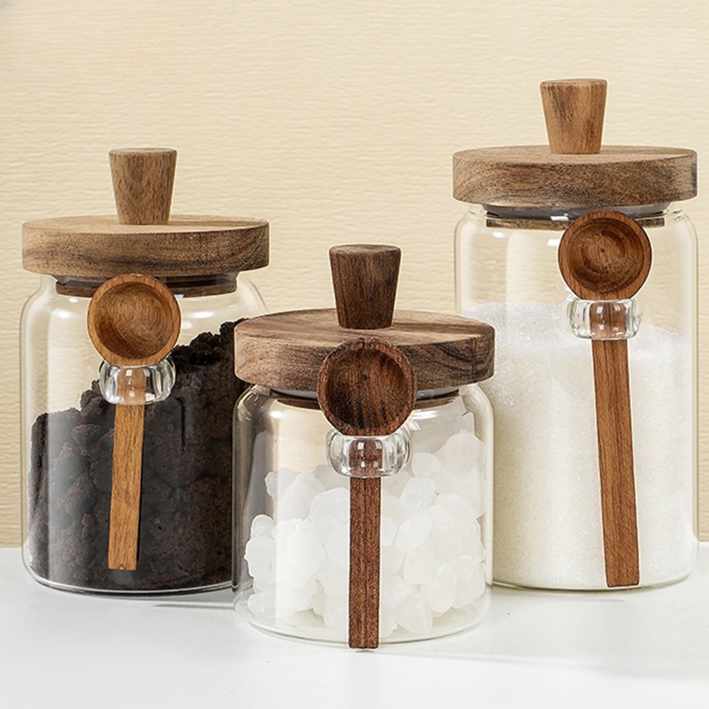 Pote de Vidro Transparente par - Food Storage Jars & Containers avaliação e preço