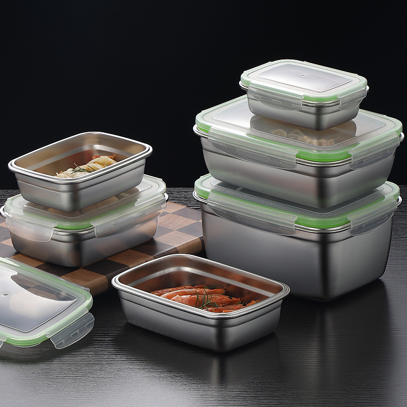 Conjunto de lancheira de aço i - Food Storage Lunch Box avaliação e preço