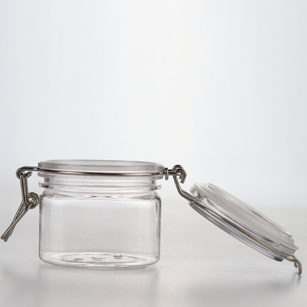 2 Potes Herméticos Transparent - Food Storage Jars & Containers avaliação e preço