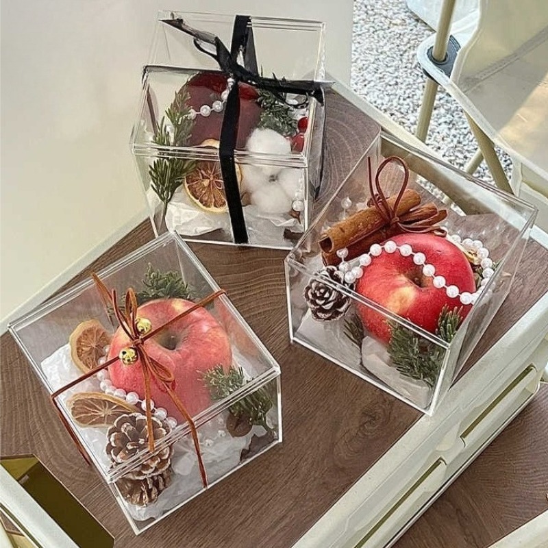 Caixas de acrílico transparent - Food Storage Acrylic Containers avaliação e preço