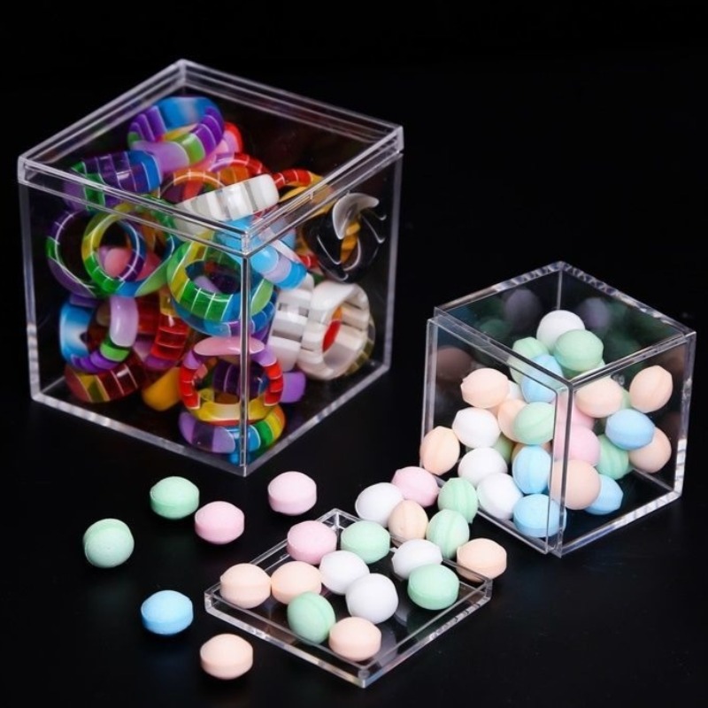 Caixas de acrílico transparent - Food Storage Acrylic Containers avaliação e preço