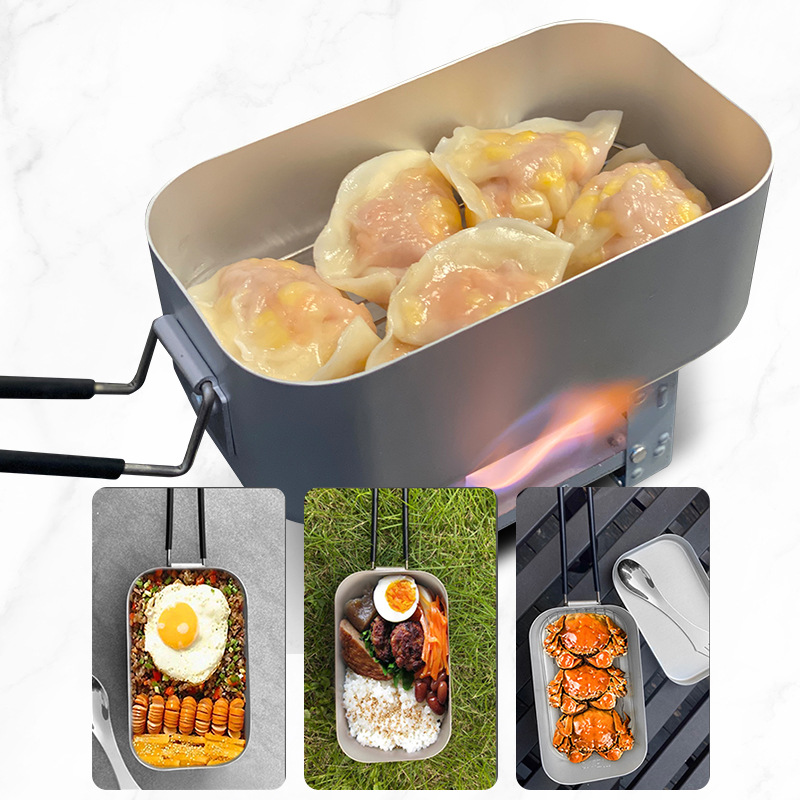 Lancheira de liga de alumínio, - Food Storage Aluminum Containers avaliação e preço