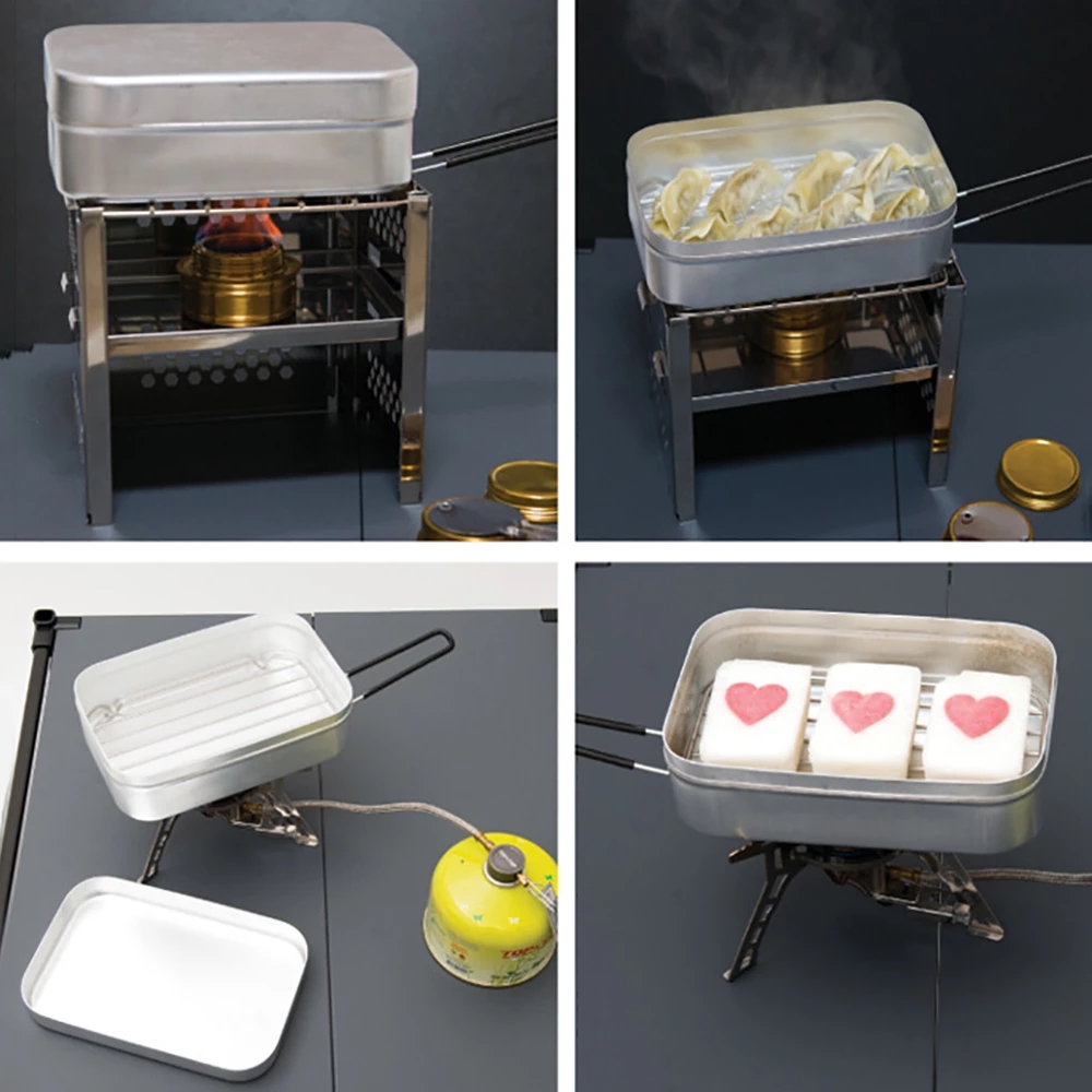 Lancheira de liga de alumínio, - Food Storage Aluminum Containers avaliação e preço