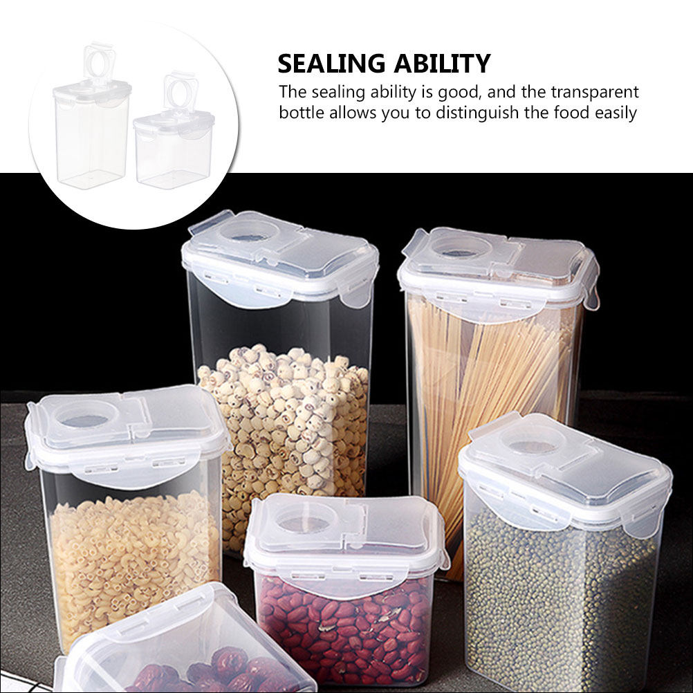 Conjunto de 2 potes de armazen - Food Storage Jars & Containers avaliação e preço