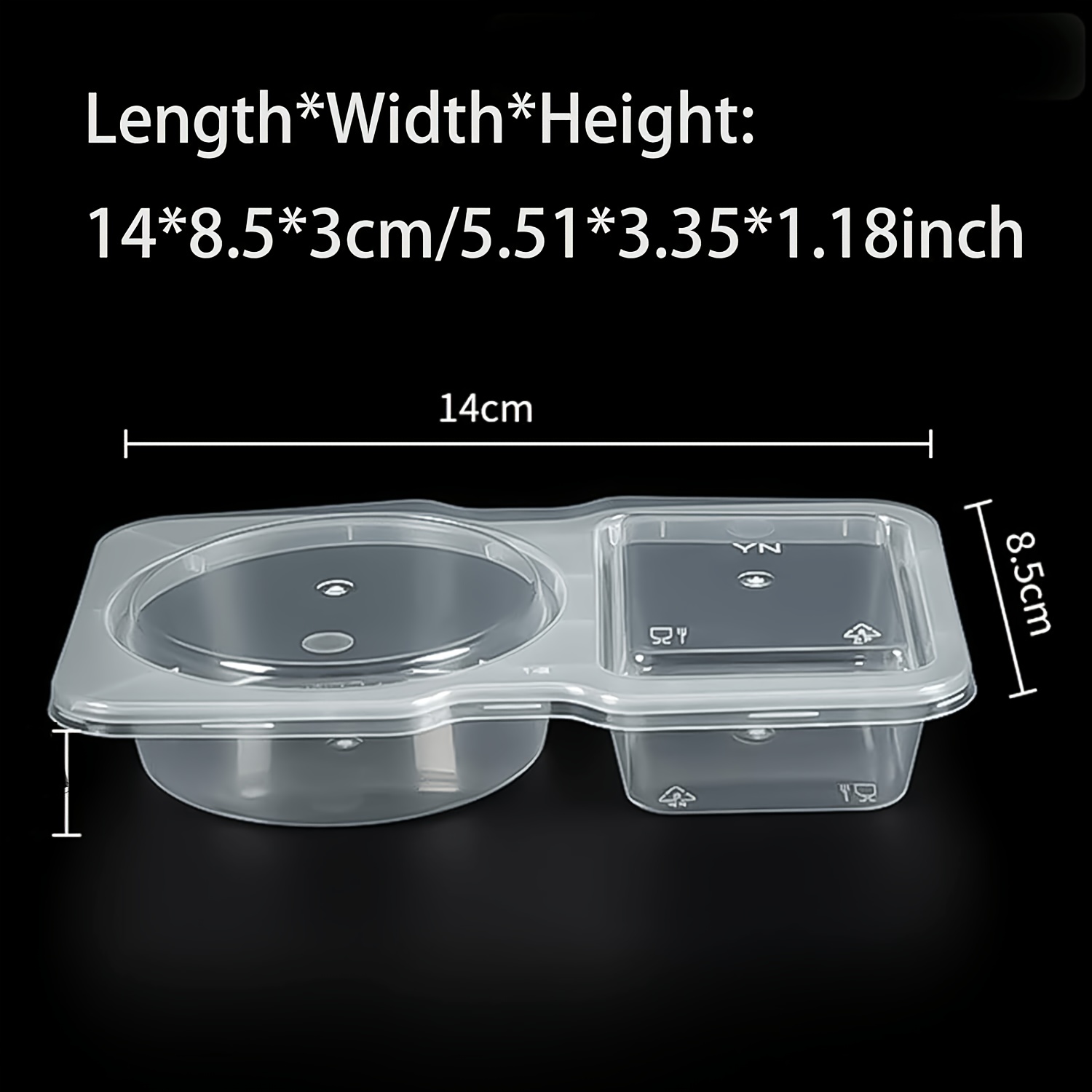 10 Peças de Potes Herméticos E - Food Storage Plastic Containers With Lids avaliação e preço