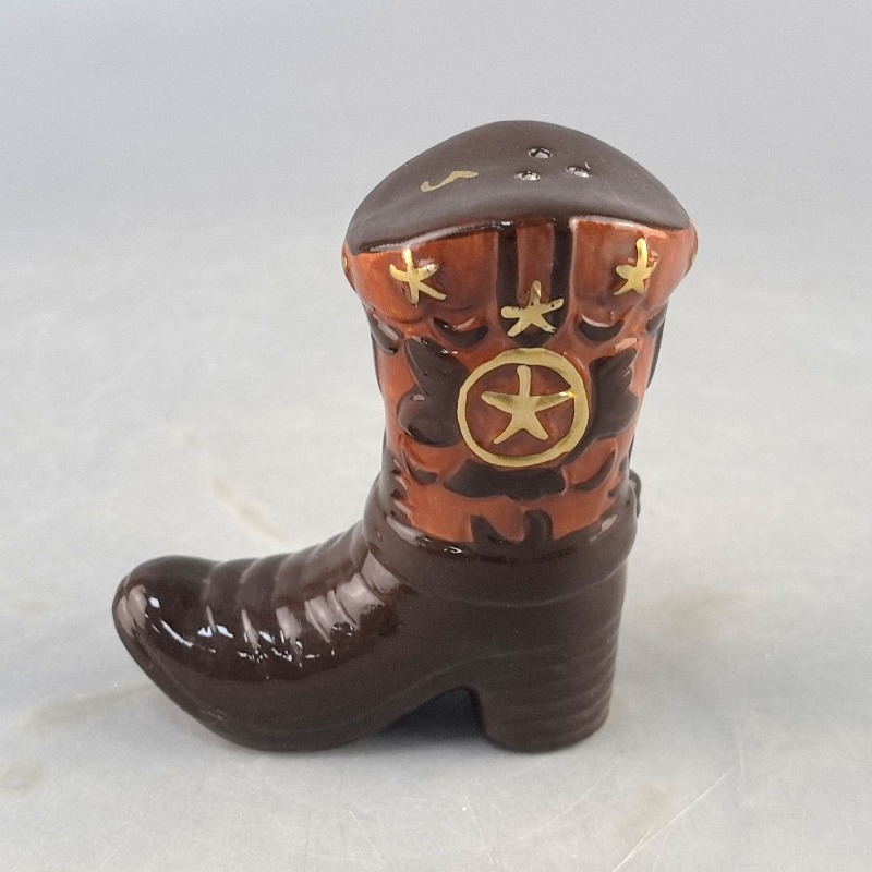 Botas vintage cerâmica tempero - Food Storage Jars & Containers avaliação e preço