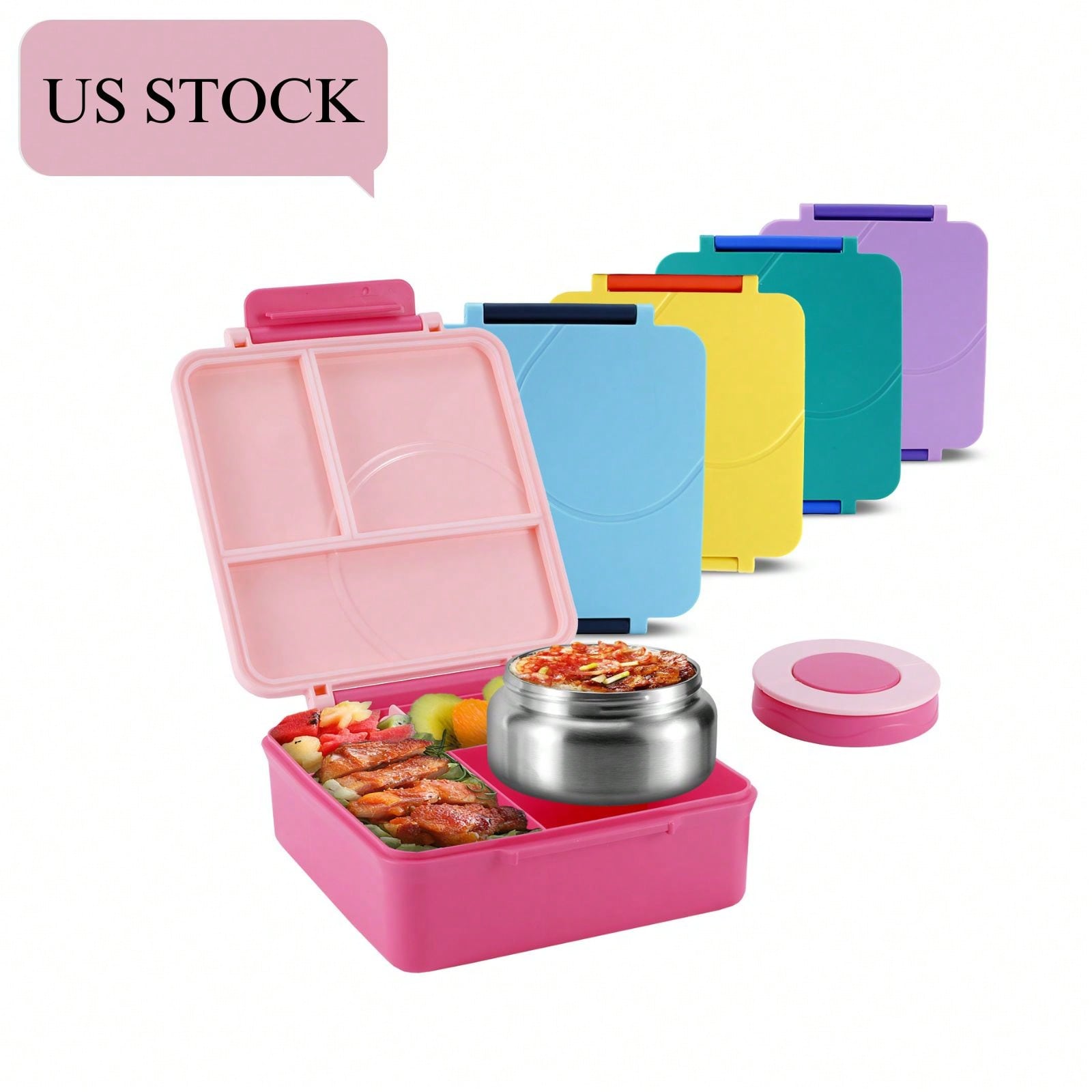 Caixa de Almoço Bento à Prova  - Food Storage Acrylic Containers avaliação e preço
