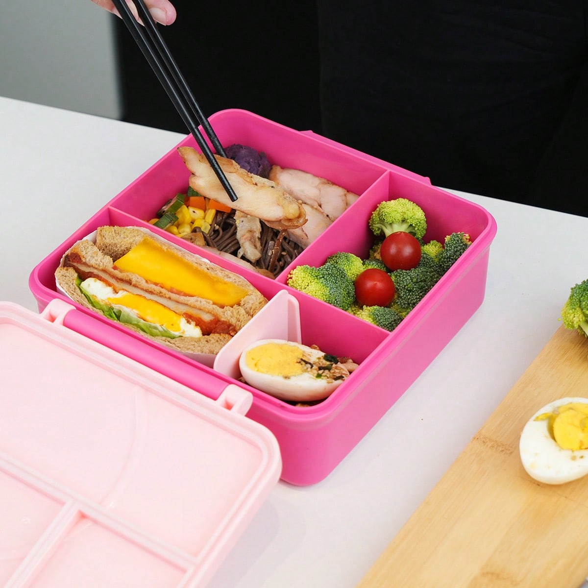 Caixa de Almoço Bento à Prova  - Food Storage Acrylic Containers avaliação e preço