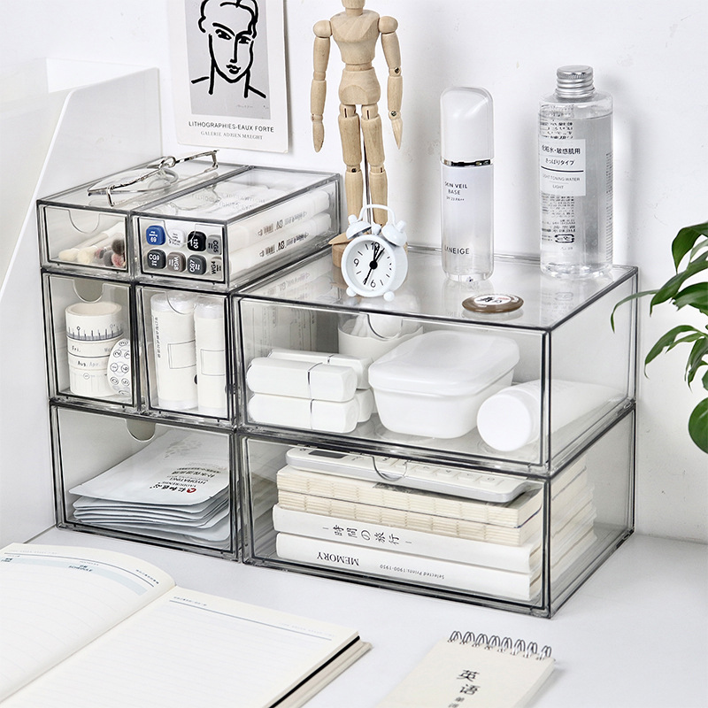 Transparente plástico gaveta a - Stackable Pantry Bin avaliação e preço