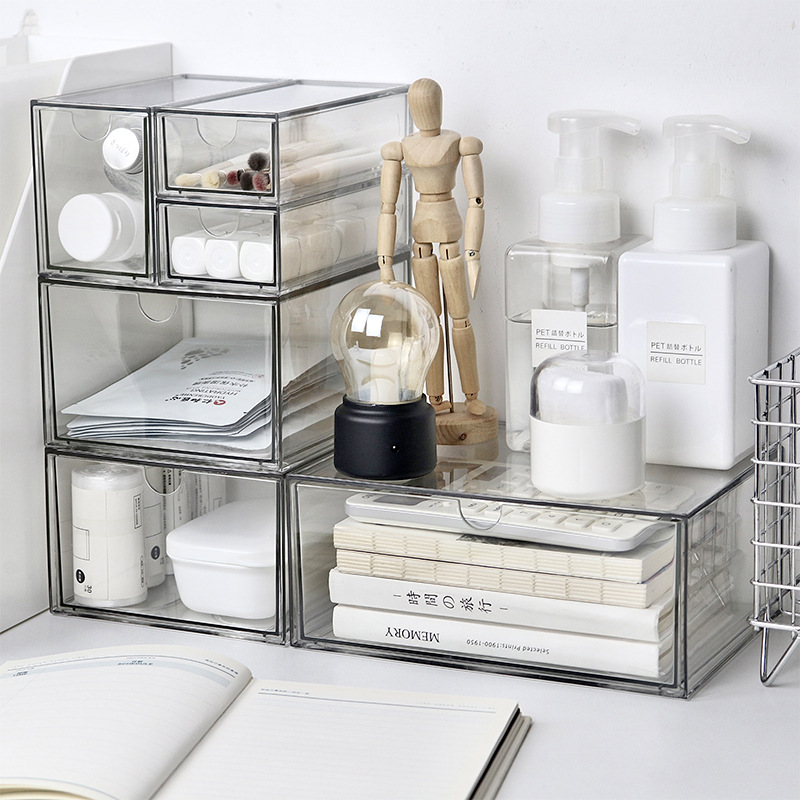 Transparente plástico gaveta a - Stackable Pantry Bin avaliação e preço