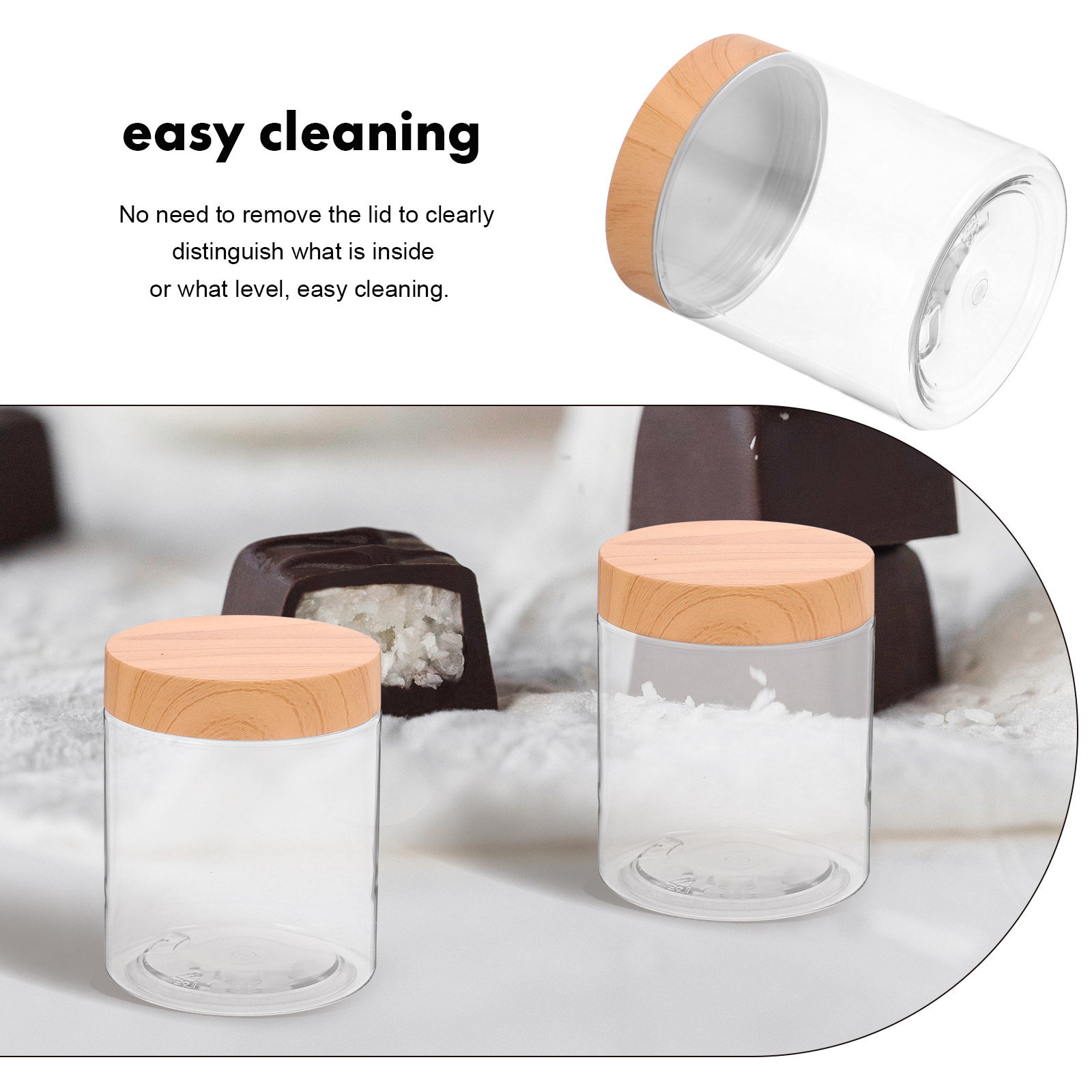 6 recipientes de armazenamento - Food Storage Jars & Containers avaliação e preço