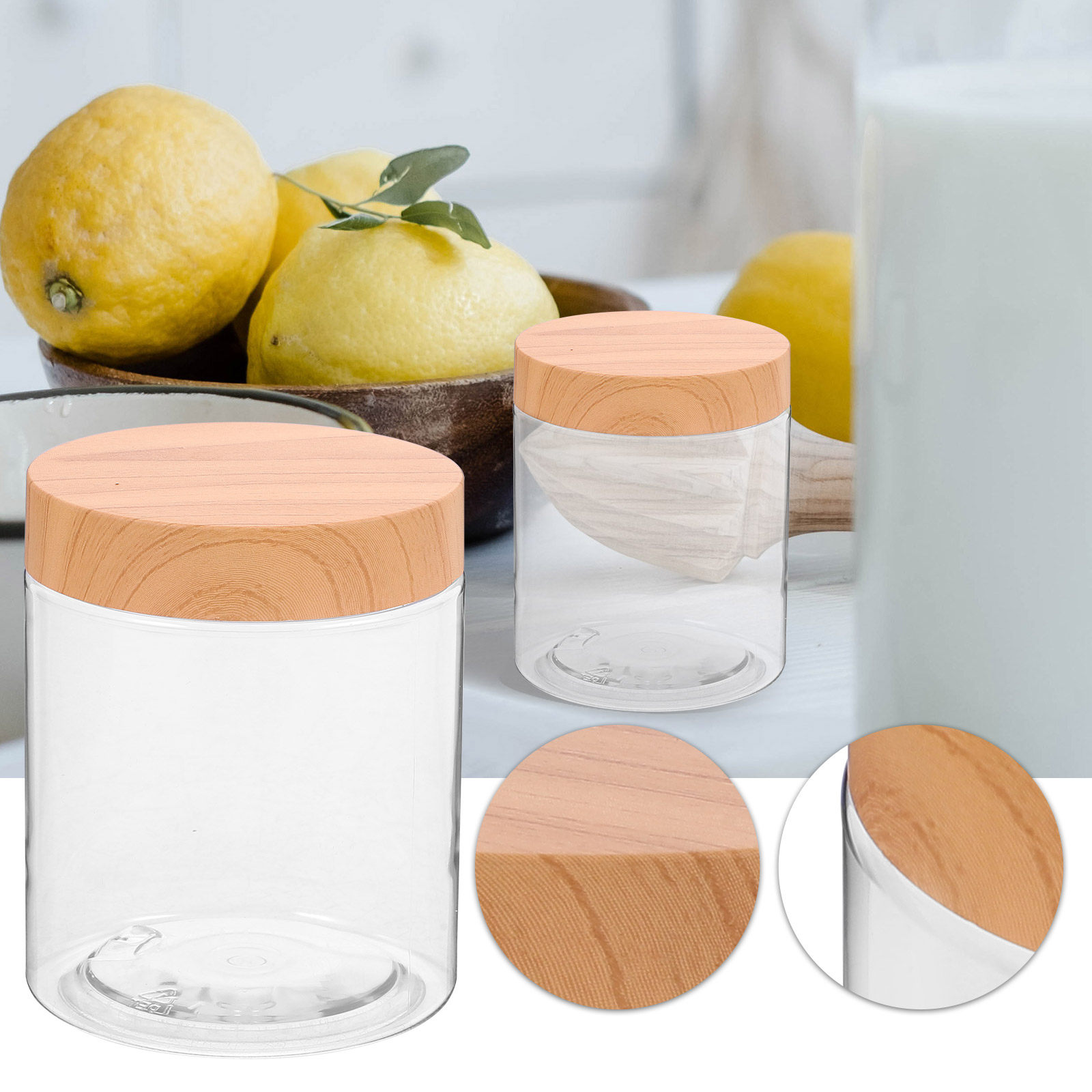 6 recipientes de armazenamento - Food Storage Jars & Containers avaliação e preço