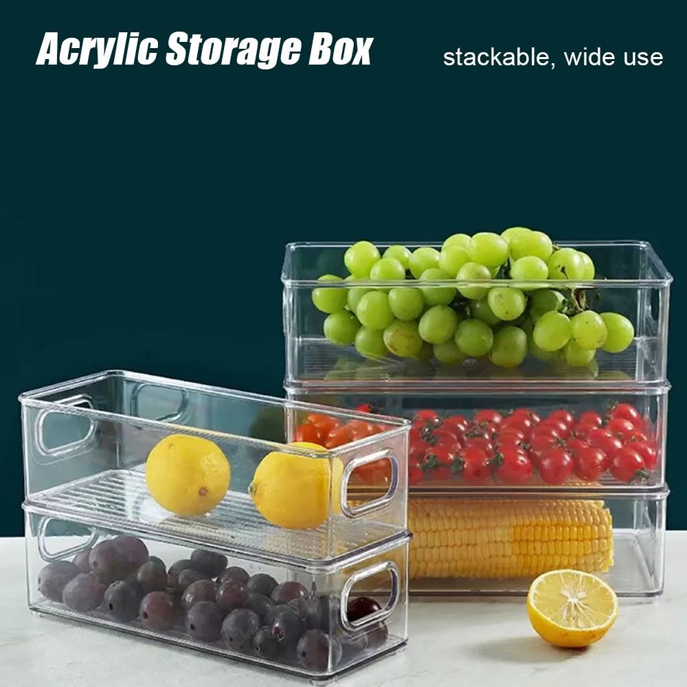 Escaninho acrílico empilhável  - Food Storage Acrylic Containers avaliação e preço