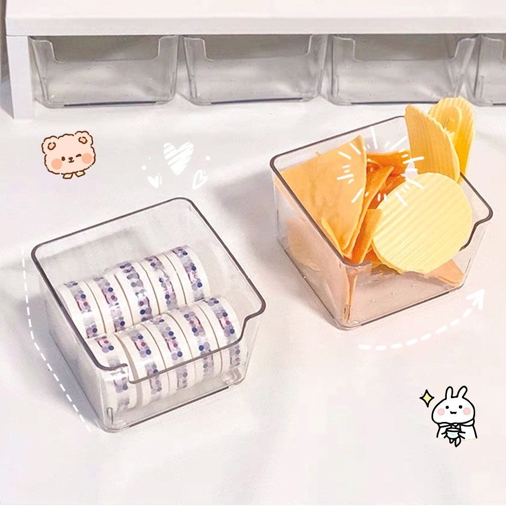 Escaninho acrílico empilhável  - Food Storage Acrylic Containers avaliação e preço